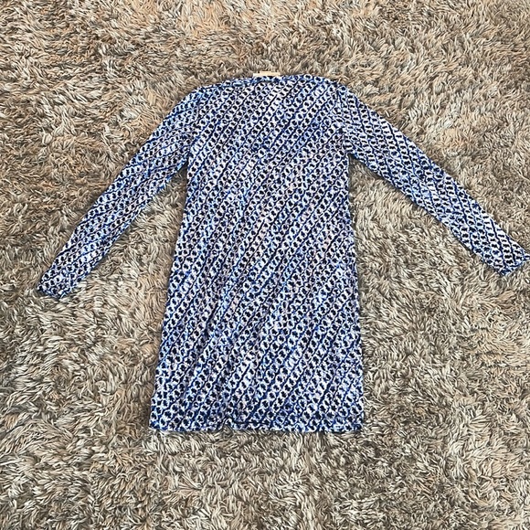 Michael Michael Kors Shibori Printed Long Sleeve Dress - Picture 3 of 4